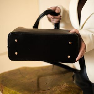 کیف جا دسته طلایی آویزدار - Image 8