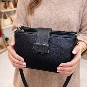 کیف کتابی دو زیپ قفل فشاری - Image 3