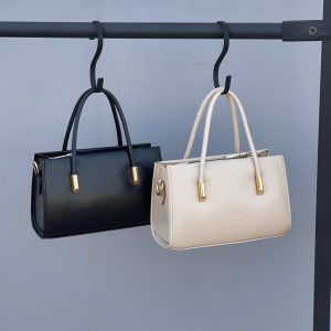 کیف کشیده جا دسته طلایی - Image 4